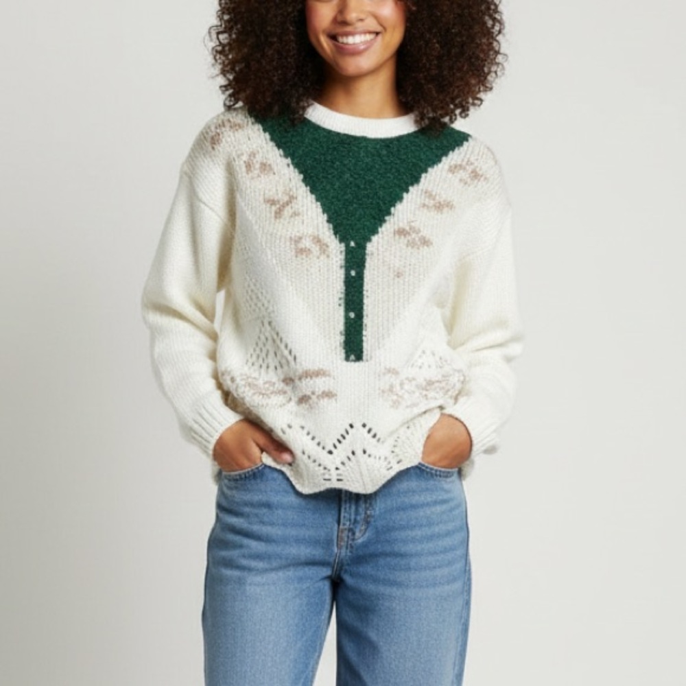 Liliana‎ Grandma Vintage Sweater